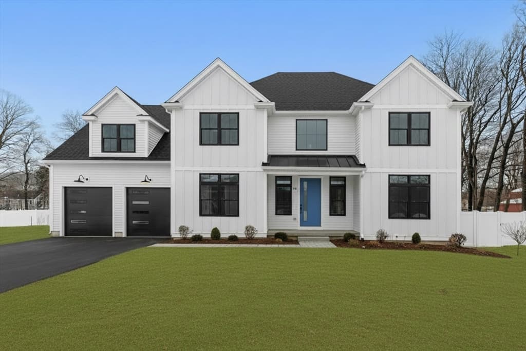 4-bed Single Family at Lot 3 - 14 Earle Stewart Ln, Wrentham