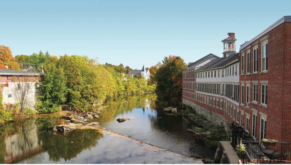 Centro de Milford, New Hampshire