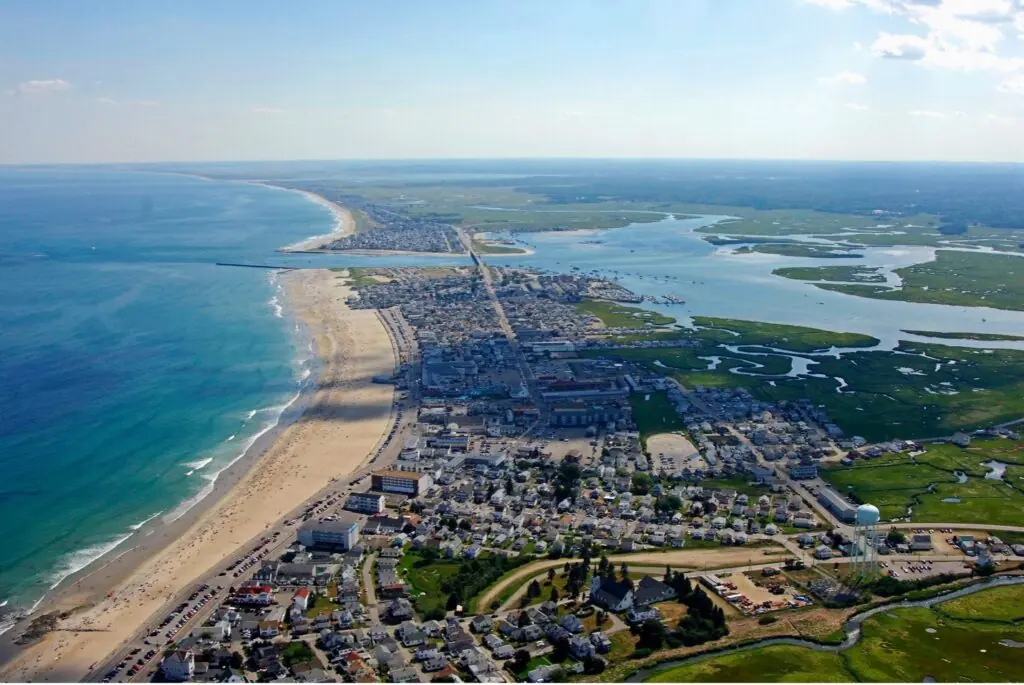 La costa de Hampton, New Hampshire