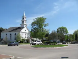 Centro rural da cidade de Norfolk, Massachusetts